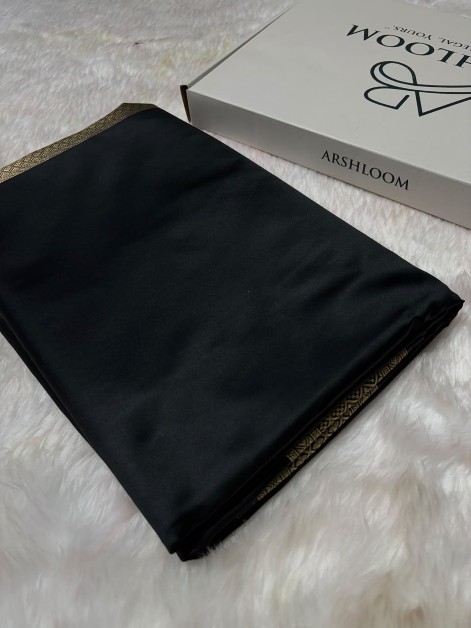 Banarasi Black Shades With Minakari Pallu Mashru Silk Saree